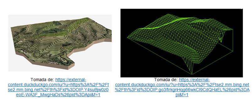 área de la superficie irregular tridimensional