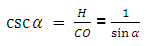 Razones Trigonométricas