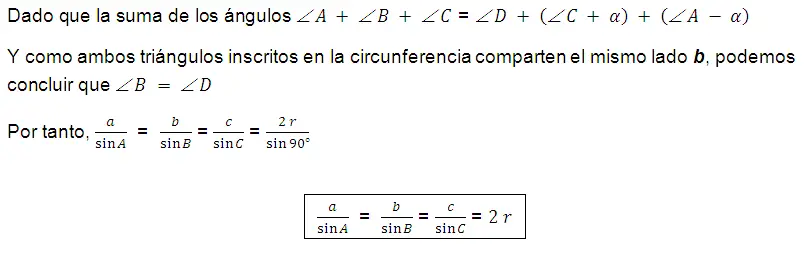Teorema Del Seno
