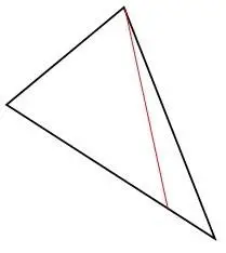 Ceviana interior de un triángulo 2