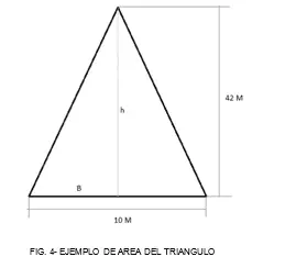 ejemplodel area de un triangulo